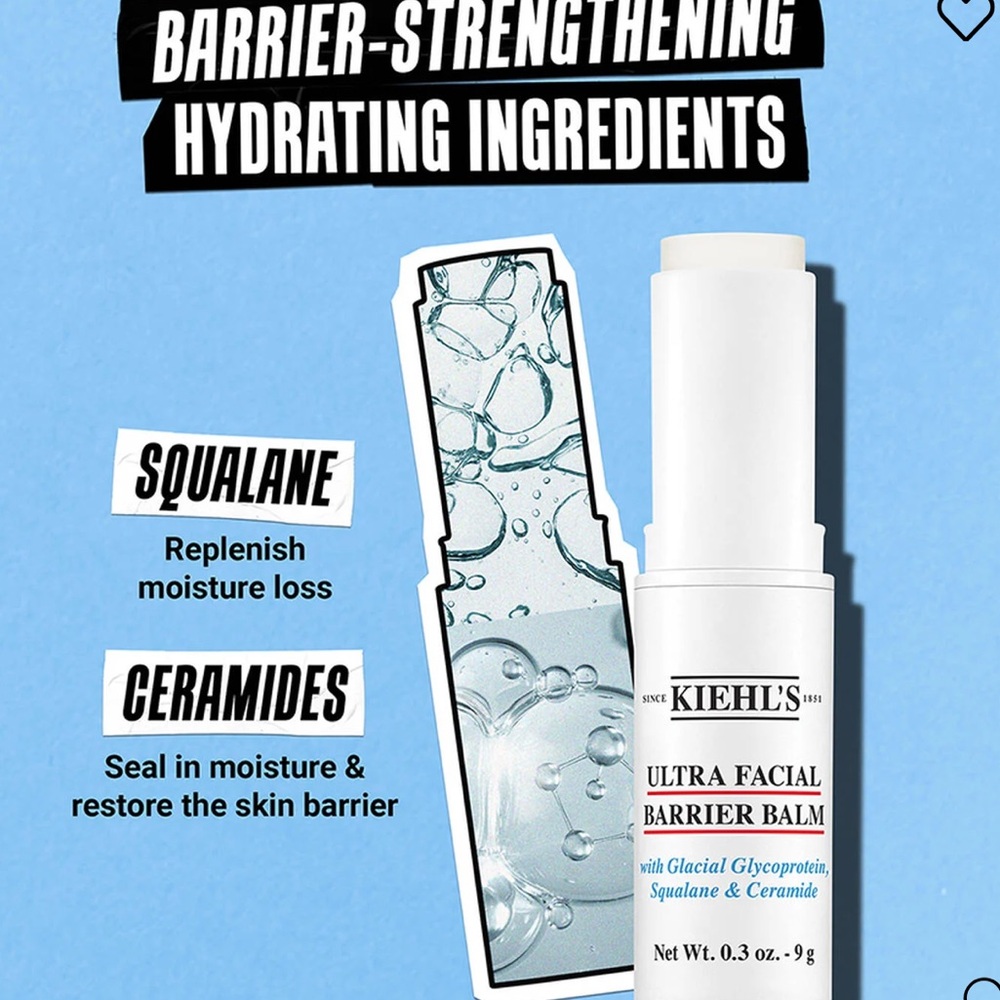 Kiehl’s Ultra Facial Skin Barrier Repair Balm + Squalane instant + on the go - Picture 4 of 11